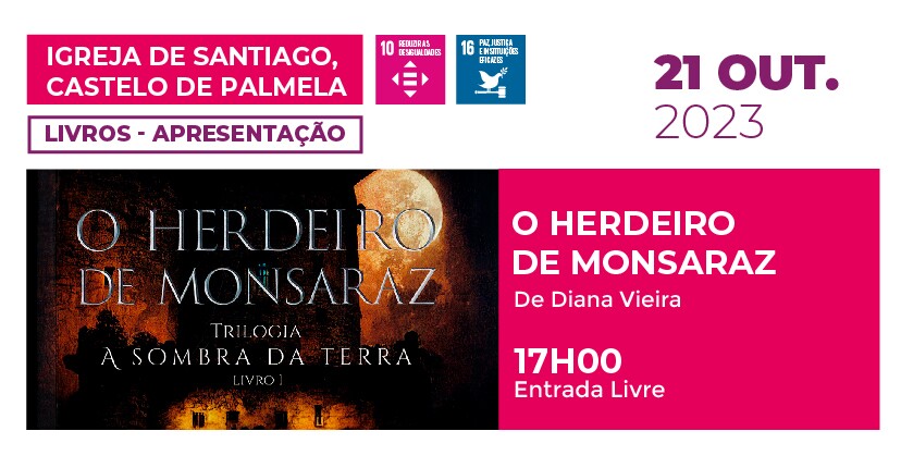 Diana Vieira apresenta livro “O Herdeiro de Monsaraz” na Igreja de Santiago