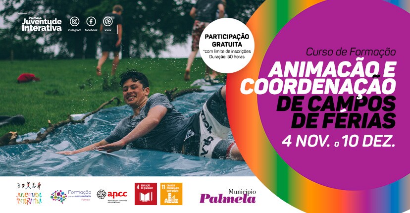 Formação “Animação de Campos de Férias”: inscrições até 31 de outubro!