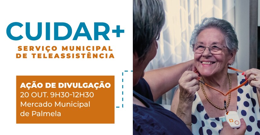 Já conhece o Serviço de Teleassistência? Participe na Ação de Divulgação a 20 outubro!