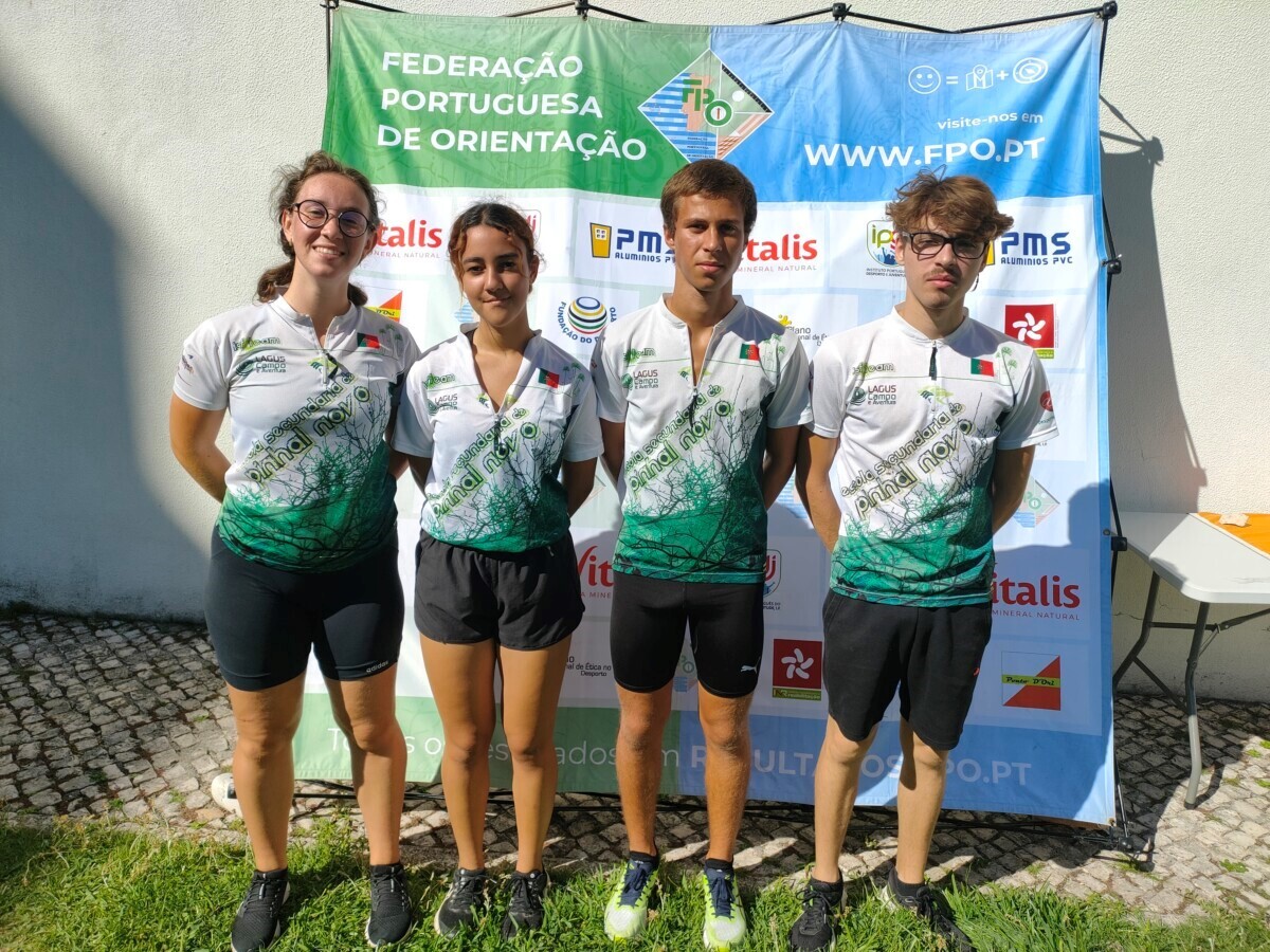 Secundária Pinhal Novo: Equipa de Orientação é Campeã Nacional