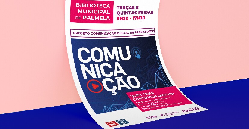Comunicação Digital: crie conteúdos com o apoio da Biblioteca de Palmela!