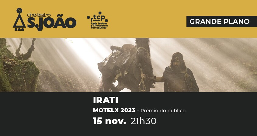 “Irati”: filme vencedor Prémio do Público MOTELX 2023 no Cine-Teatro S. João