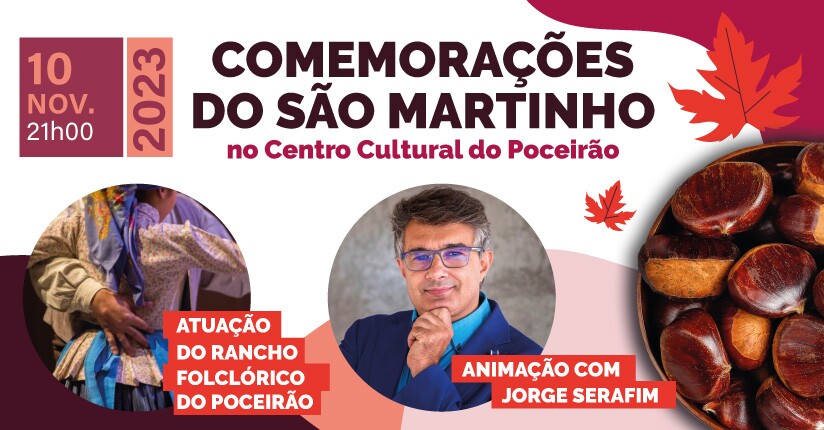 S. Martinho no Centro Cultural de Poceirão com Jorge Serafim – participe!