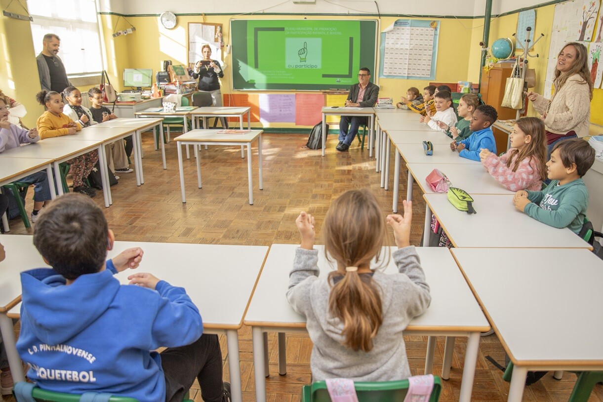 “Eu Participo” foi à Escola António Santos Jorge – Pinhal Novo