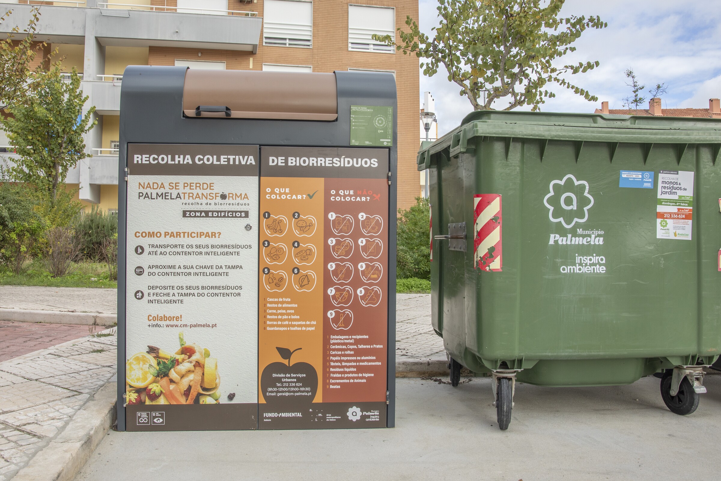 Projeto-piloto de recolha coletiva de biorresíduos já começou