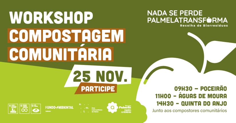 Workshop sobre Compostagem Comunitária a 25 de novembro – Participe!