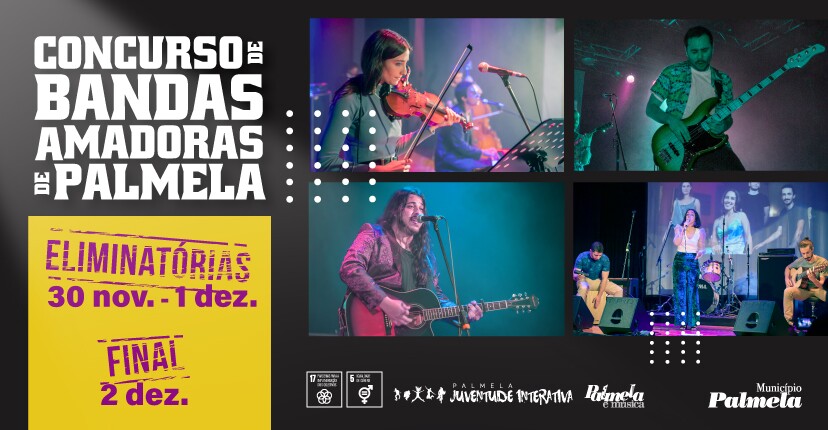 Concurso de Bandas Amadoras – acompanha as eliminatórias e a final!