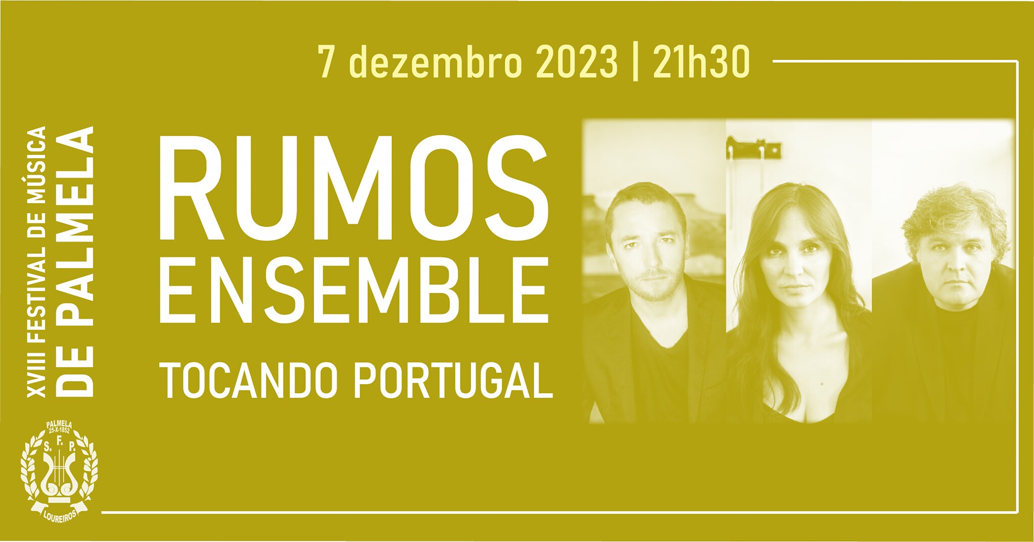 Rumos Ensemble apresenta “Tocando Portugal” em Palmela – 7 dez.