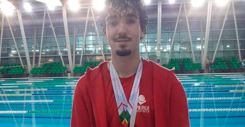 Samuel Martins é Campeão Nacional de Natação Adaptada 
