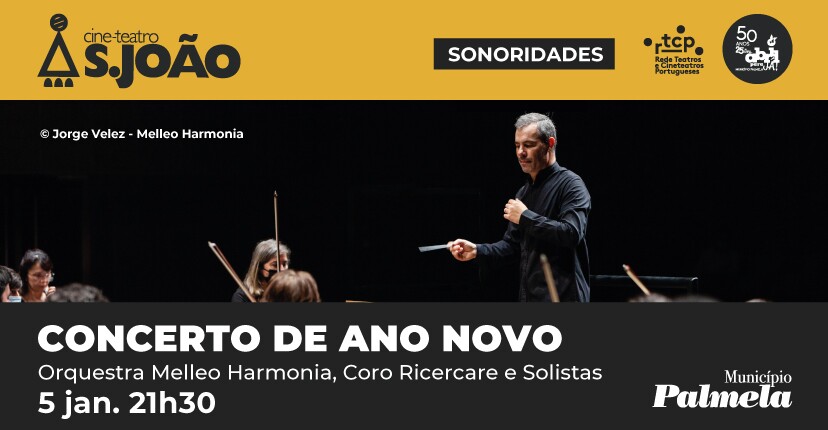 Orquestra Melleo Harmonia em Concerto de Ano Novo no Cine-Teatro S. João