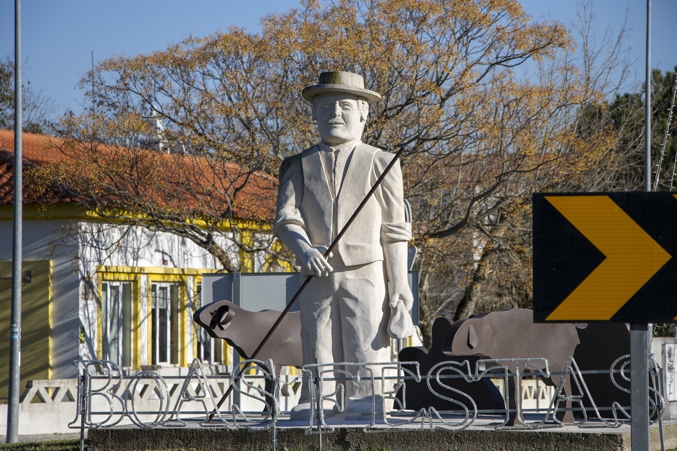 Quinta do Anjo: restauro do Monumento ao Ovelheiro concluído