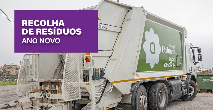 Alteração na recolha de resíduos - Ano Novo