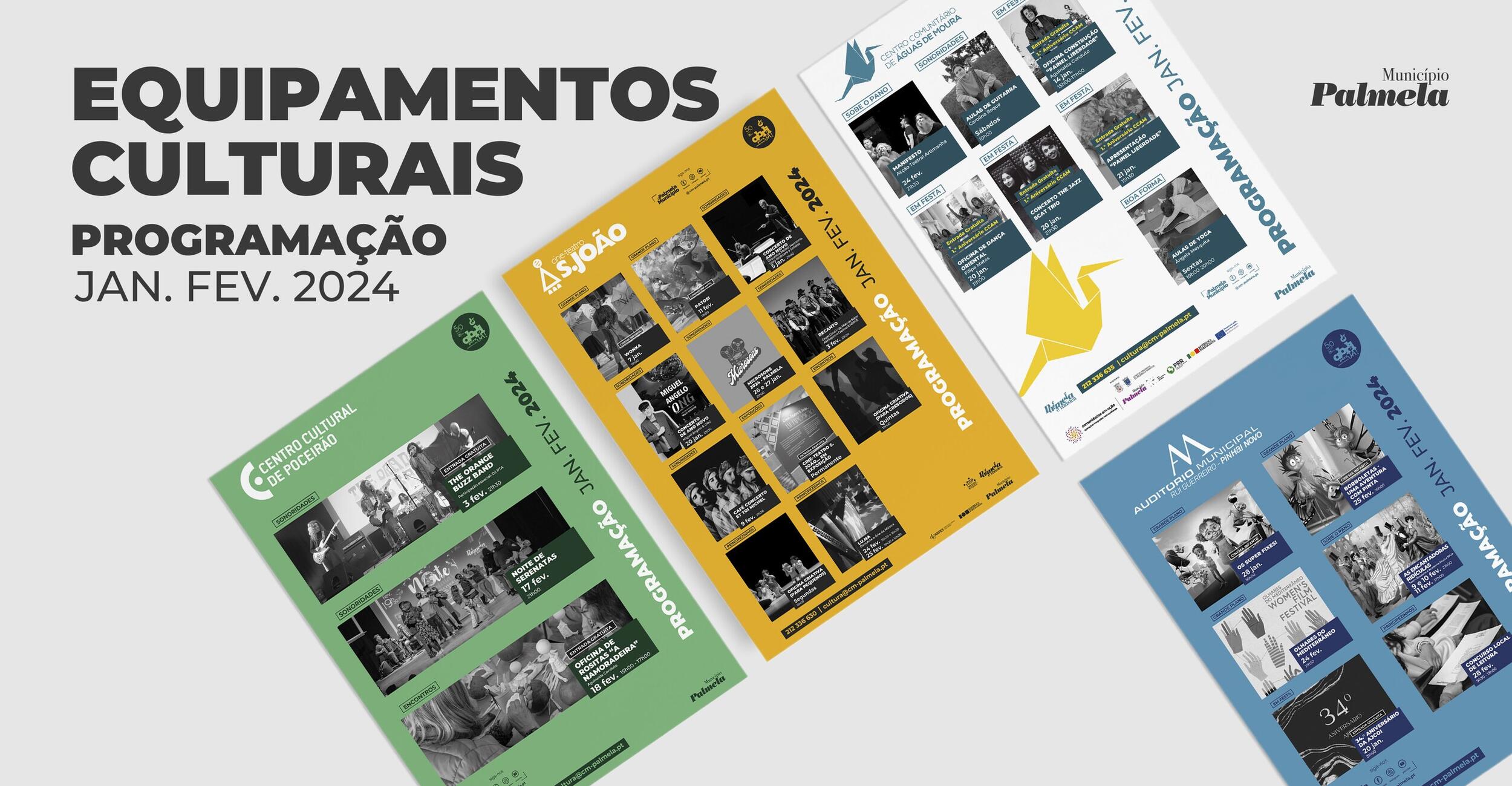 2024 começa com música, cinema e teatro nos equipamentos culturais!