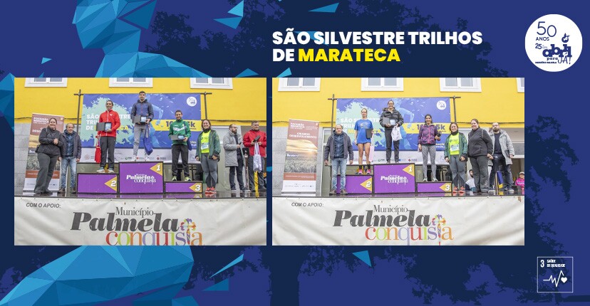 João Jesus e Márcia Santos vencem “São Silvestre Trilhos de Marateca”