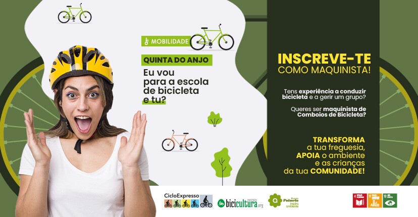 “CicloExpresso” em Quinta do Anjo – inscreva-se como maquinista!