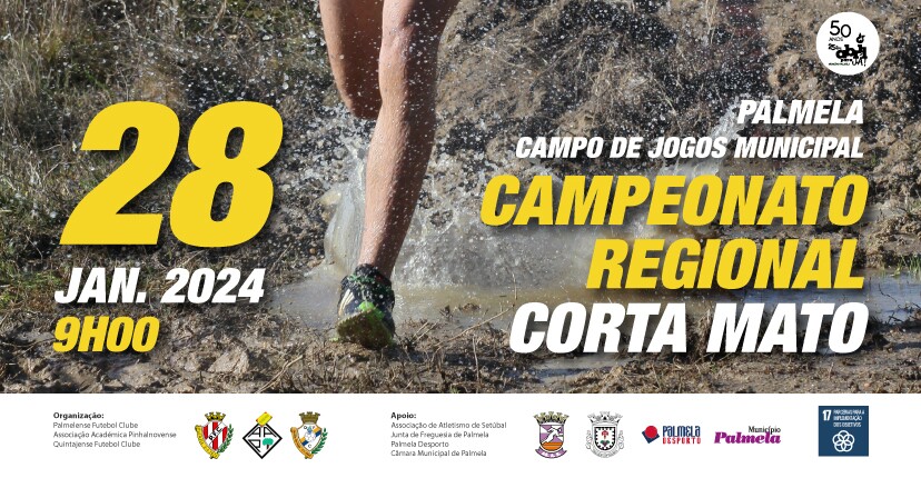 28 janeiro - Campeonato Regional de Corta Mato espera participação de 200 atletas