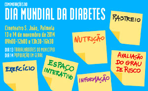 Câmara de Palmela assinala Dia Mundial da Diabetes com ações informativas e atividade física 