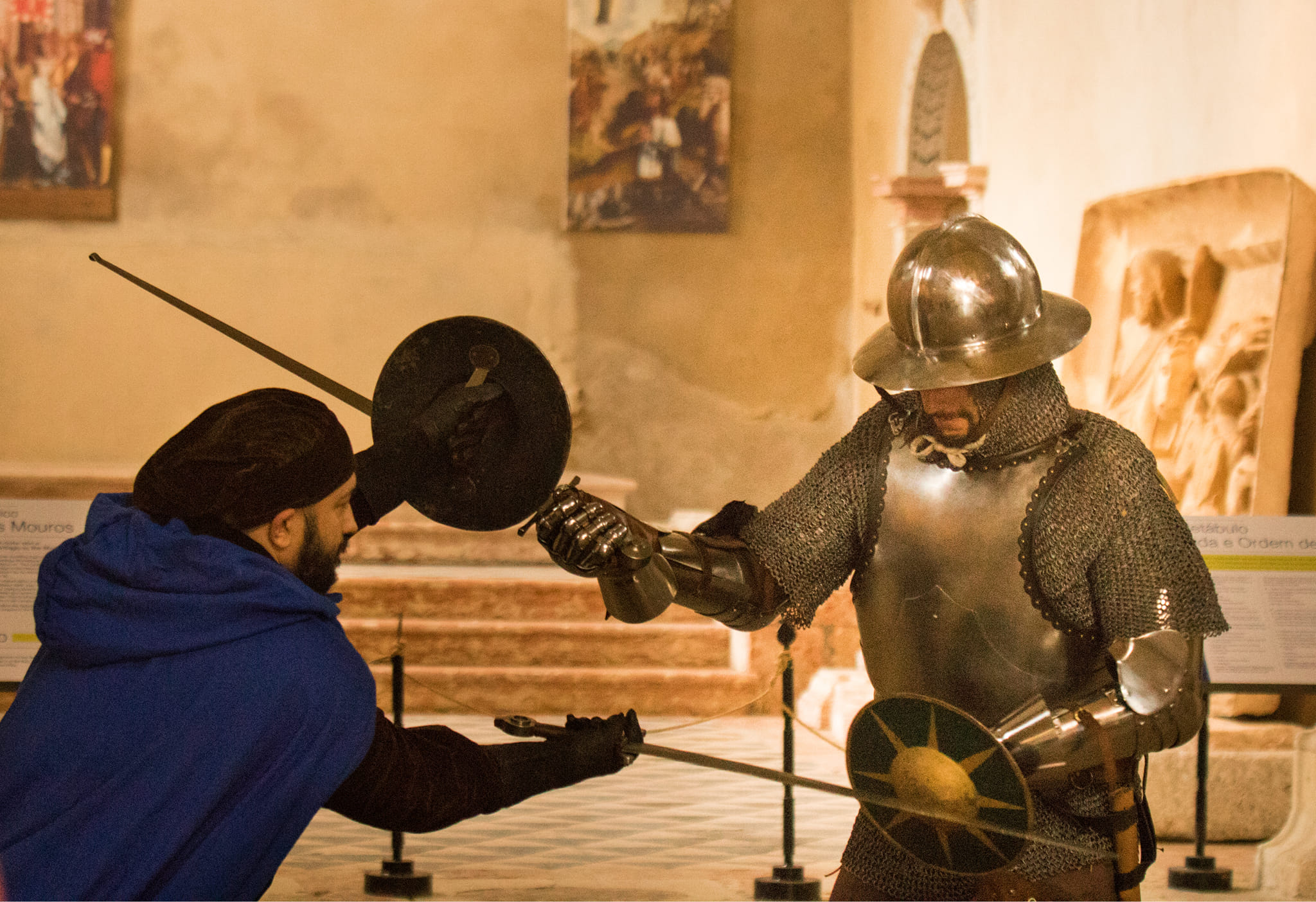 Há esgrima histórica no Castelo de Palmela a 11 de fevereiro