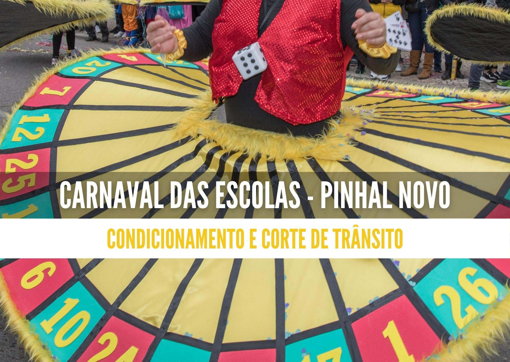 Carnaval das Escolas - Pinhal Novo: trânsito condicionado a 9 fevereiro