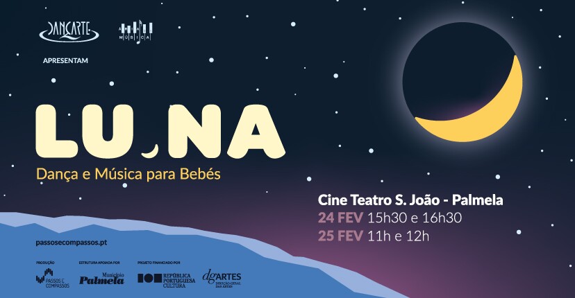 “LU.NA - Dança e Música para Bebés” em estreia no Cine-Teatro S. João