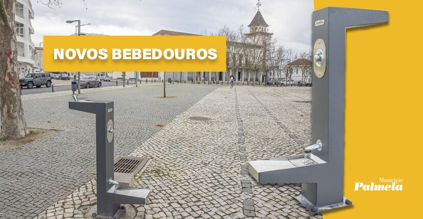 Município instala novos bebedouros nos espaços públicos