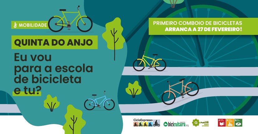 “CicloExpresso” em Quinta do Anjo: 1.ª circulação arranca a 27 de fevereiro