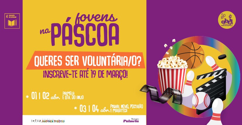 Queres ser voluntária/o do “Jovens na Páscoa 2024”? Inscreve-te até 19 março!