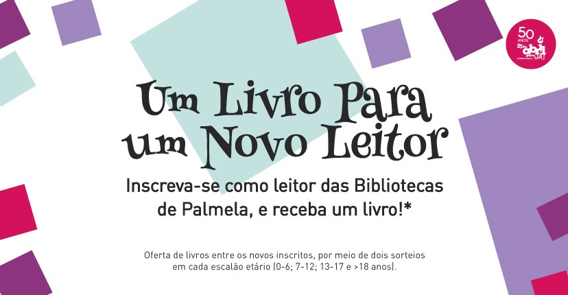 Inscreva-se nas Bibliotecas Municipais e receba livros!