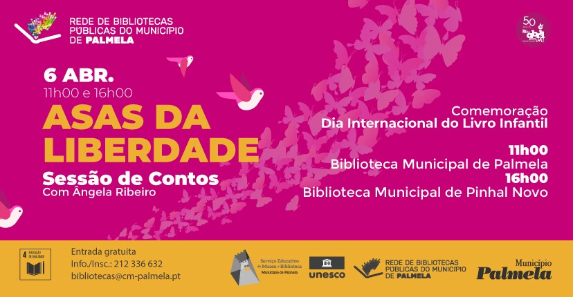  “Asas da Liberdade” - Sessões de Contos assinalam Dia Internacional do Livro Infantil
