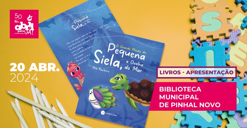 Ana Rasteiro apresenta livro na Biblioteca Municipal de Pinhal Novo
