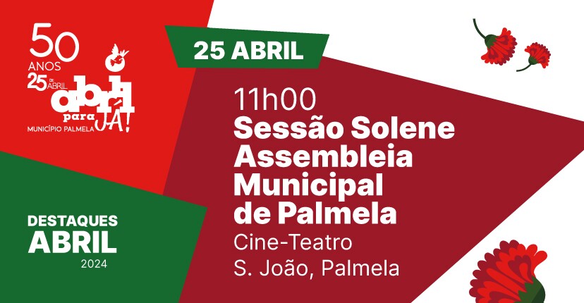 Sessão da Assembleia Municipal evoca 50.º Aniversário do 25 de Abril