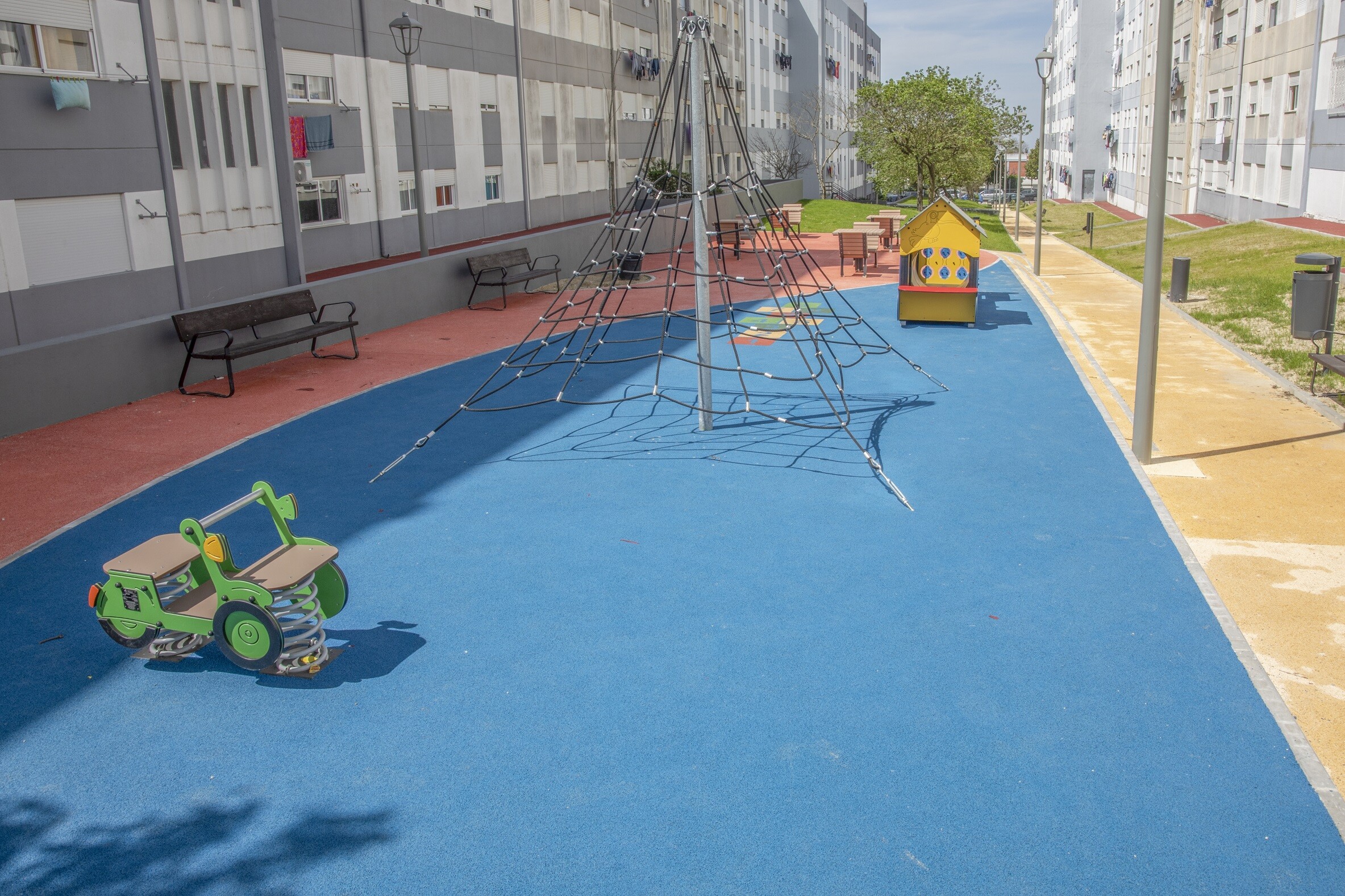 Praceta nascente da Nova Palmela inaugurada a 21 abril após requalificação