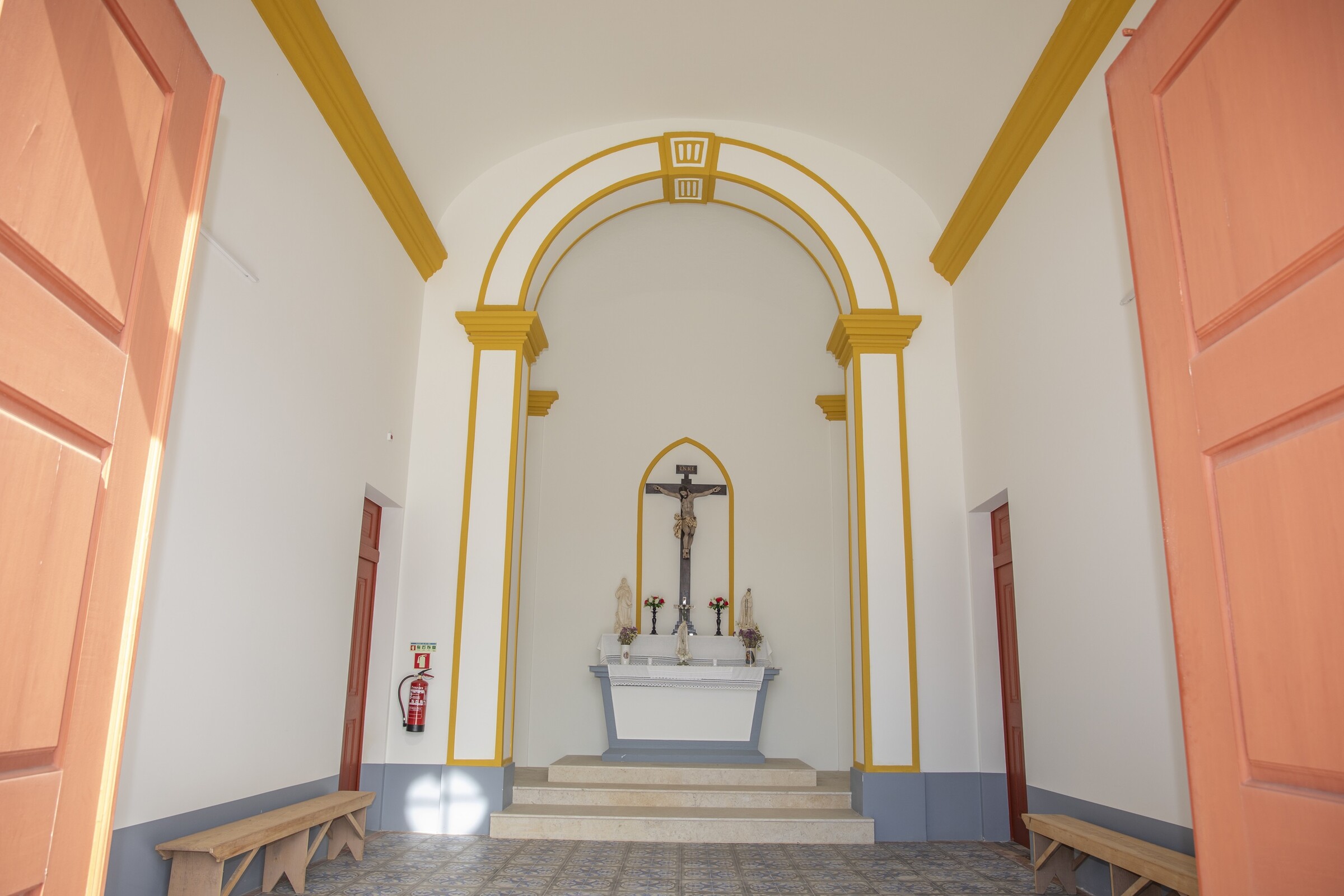 Cemitério de Palmela: concluído restauro de peça religiosa