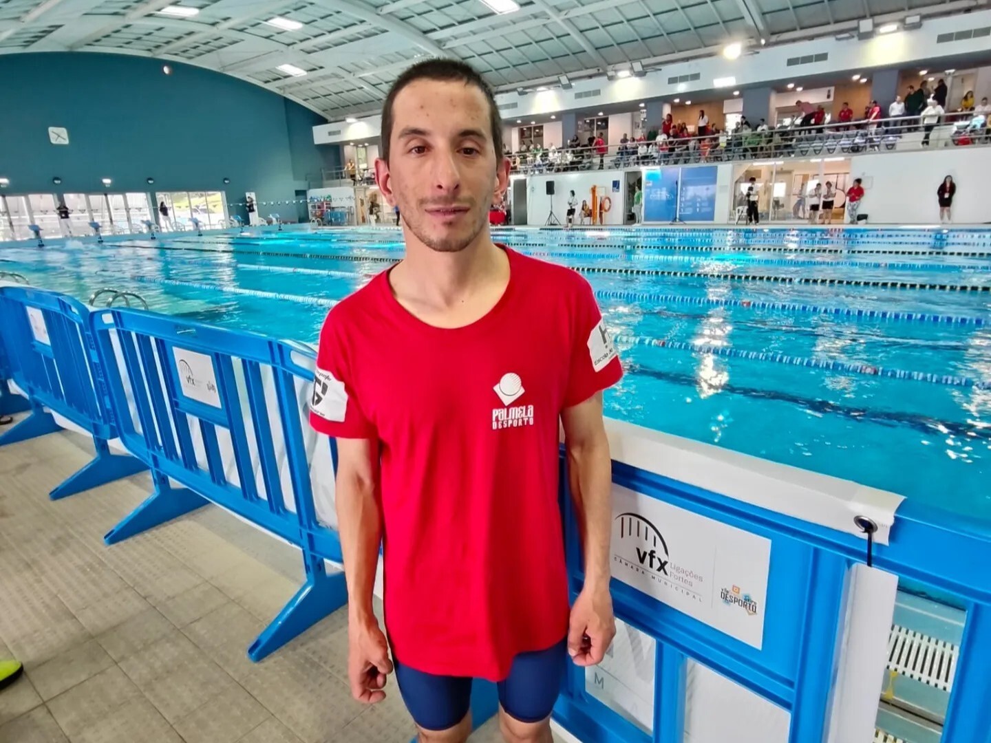 João Cruz bate recorde nacional de Natação Adaptada