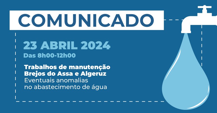 23 abril - Brejos Assa e Algeruz: eventuais anomalias no abastecimento de água