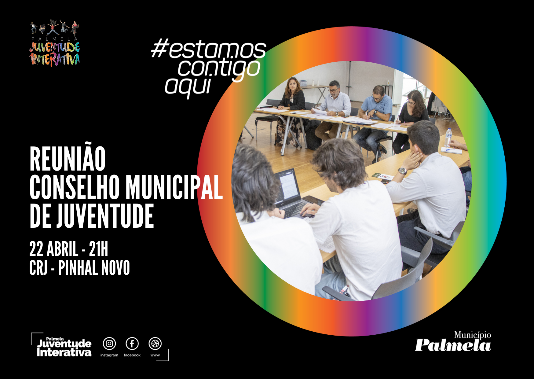 Conselho Municipal de Juventude reúne em Pinhal Novo – 22 de abril