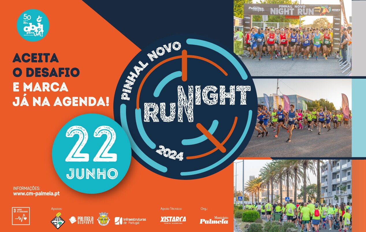Pinhal Novo Night Run regressa a 22 de junho – marque na agenda!