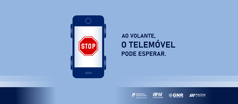 “Ao volante, o telemóvel pode esperar” Município associa-se a campanha nacional de segurança rodo...