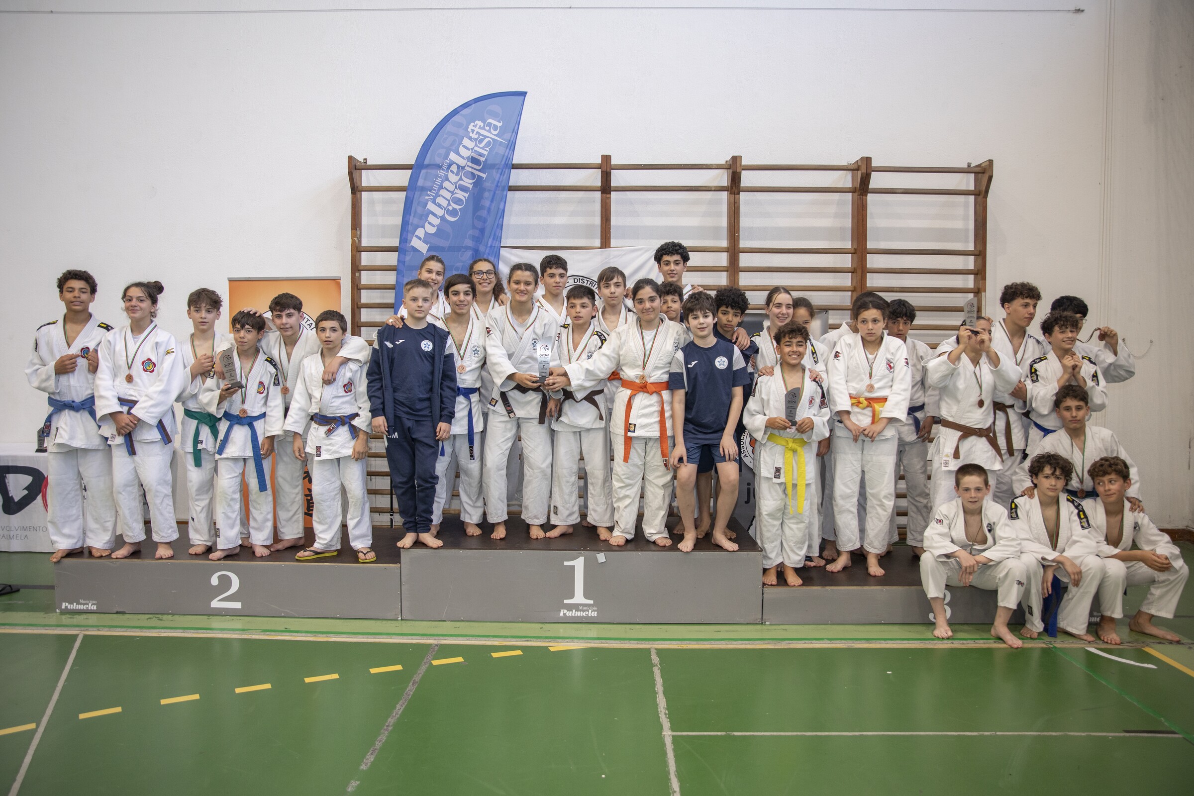 Torneio do concelho reuniu 179 judocas  Judo Clube de Pinhal Novo classifica-se em 3.º lugar