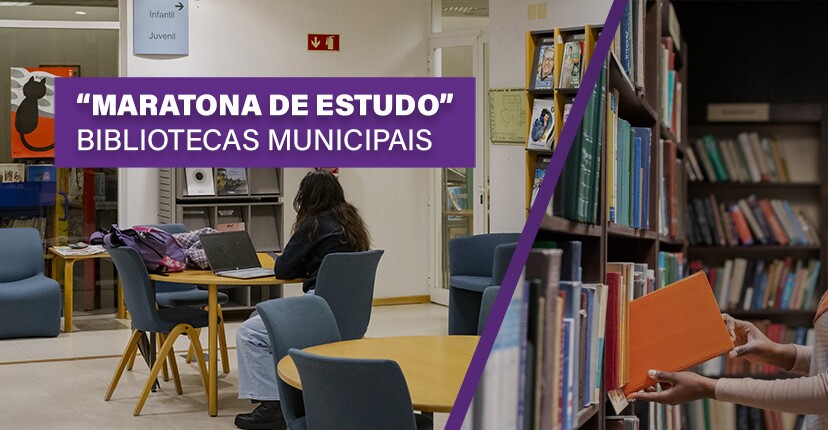 “Maratona de Estudo” nas Bibliotecas Municipais - 4 junho a 20 julho