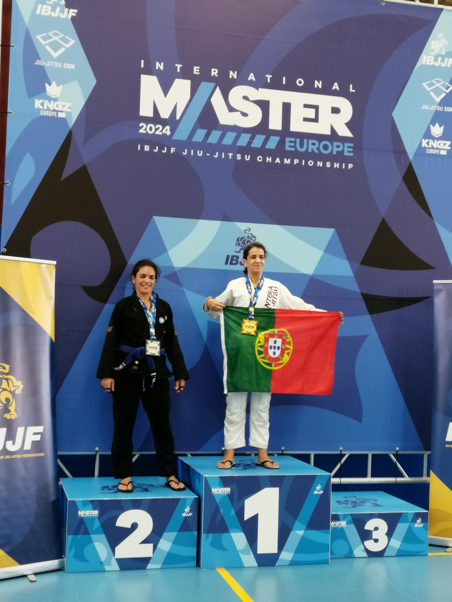 Ana Coelho é Campeã Europeia de Masters em Jiu Jitsu