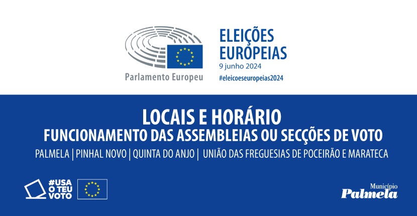 Europeias 2024: consulte a sua secção de voto aqui