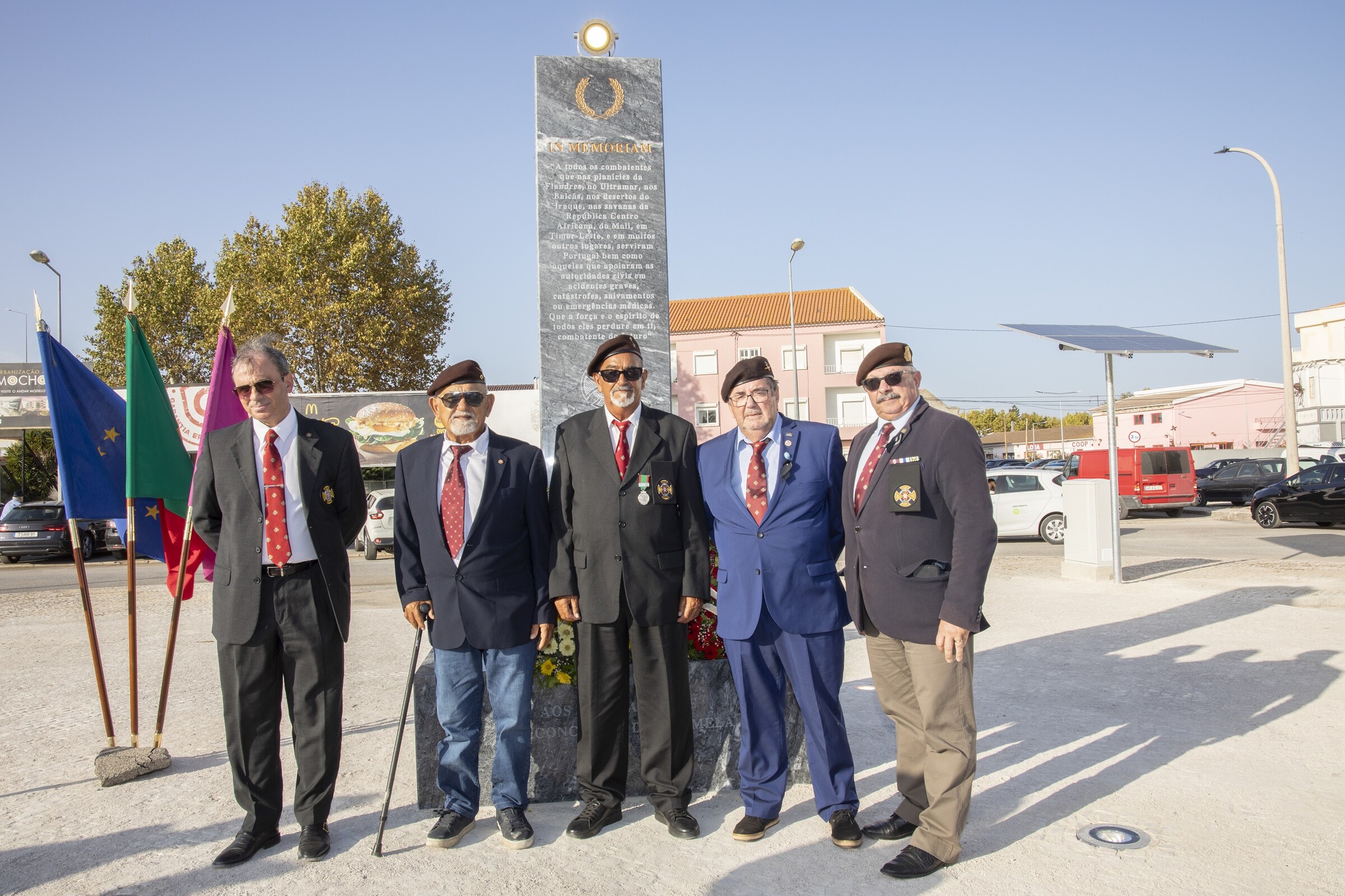 Núcleo de Pinhal Novo da Liga dos Combatentes recebe apoio municipal