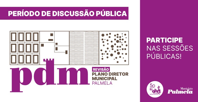 Revisão do Plano Diretor Municipal – Conheça o calendário das sessões públicas!