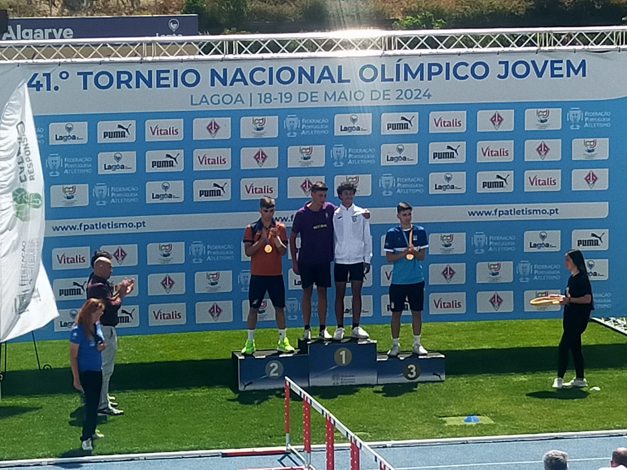 Atleta Rodrigo Português distinguido com Cartão Branco por fair play
