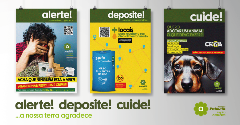 Município lança campanha - cuidar do ambiente é uma obrigação de todas/os!