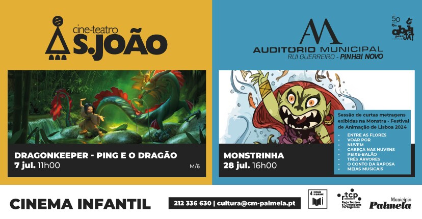 Cinema Infantil: em julho assista a “Dragonkeeper” e “Monstrinha”!