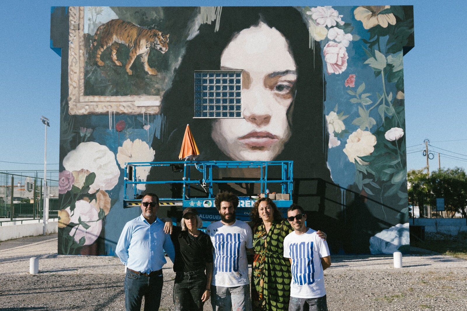 Mostra de Arte Urbana: espaços públicos de Quinta do Anjo ganham novos murais