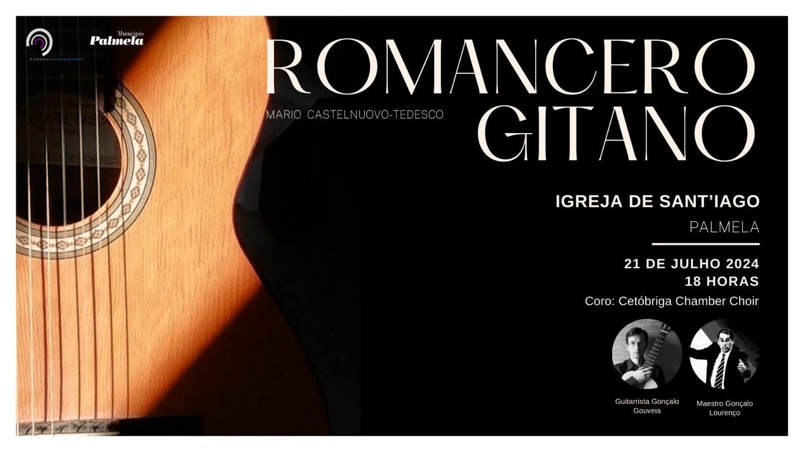Cetóbriga Chamber Choir apresenta “Romancero Gitano” na Igreja de Santiago