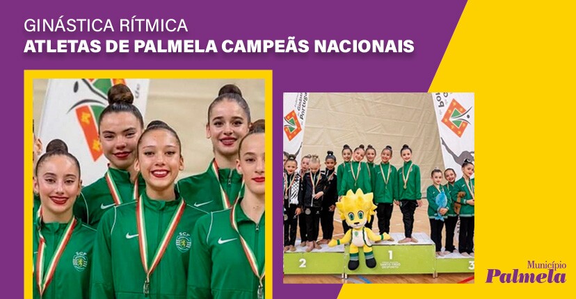 Atletas de Palmela são Campeãs Nacionais em Ginástica Rítmica